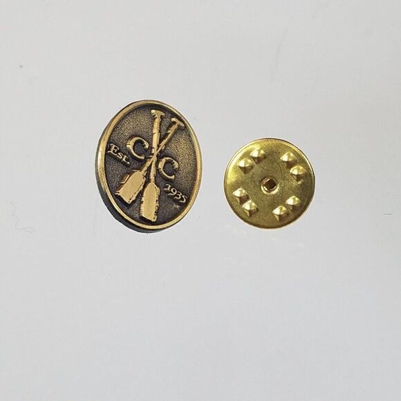 CC Golf Country Club Hat Lapel Pin Pin Back - Picture 3 of 5